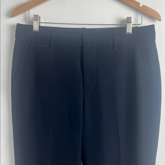 Vince Women's Size 10 Dark Navy Blue Tailored Ankle Tapered Trouser Pants - Picture 3 of 8